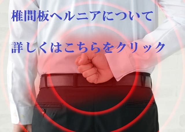 椎間板ヘルニアについて